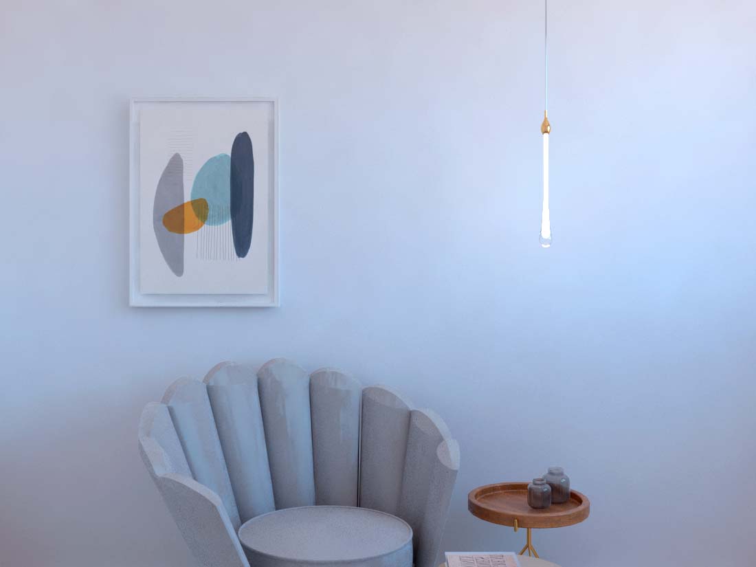Pendente Shine Dourado  - Bivolt image number 5