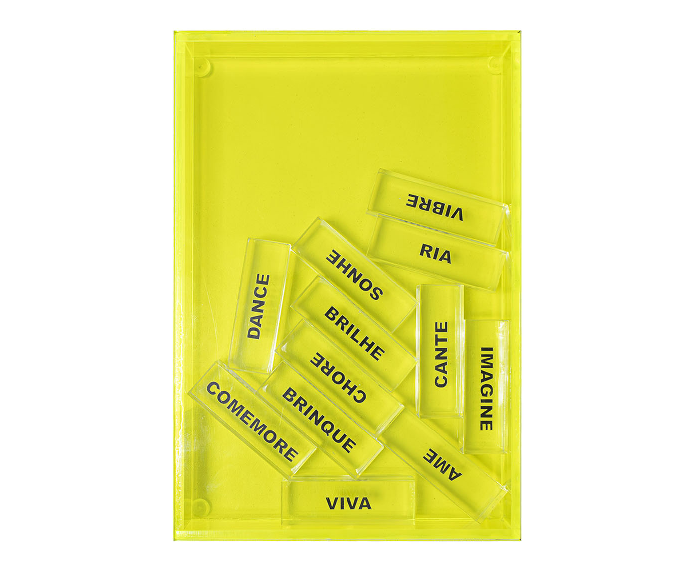 Caixa Decorativa Words Verde image number 0
