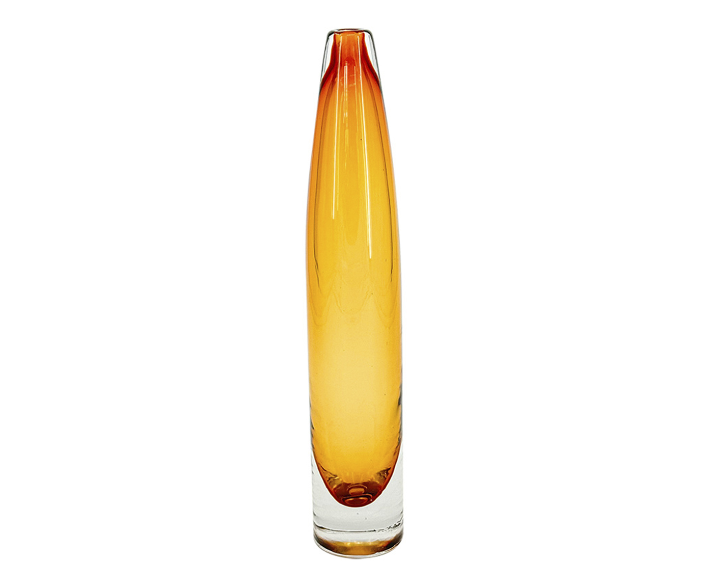 Vaso Decorativo Teggiato &Acirc;mbar - image 0