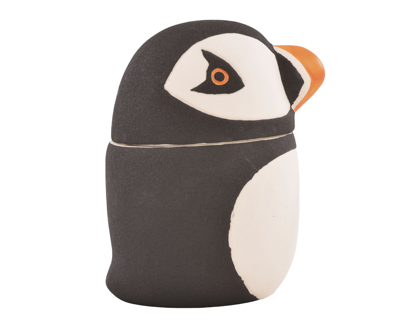 Vaso com Tampa em Porcelana Pingu II image number 0