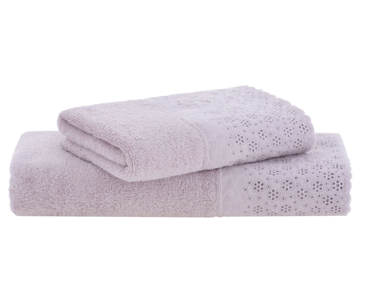 Jogo de Toalhas de Banho Buddemeyer Lovely Rosa image number 0