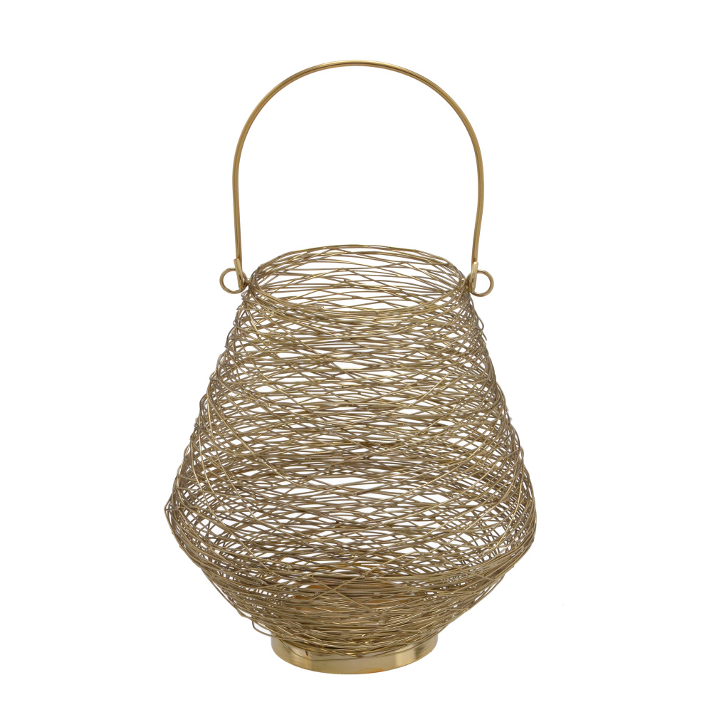 Lanterna Decorativa Dourado image number 0