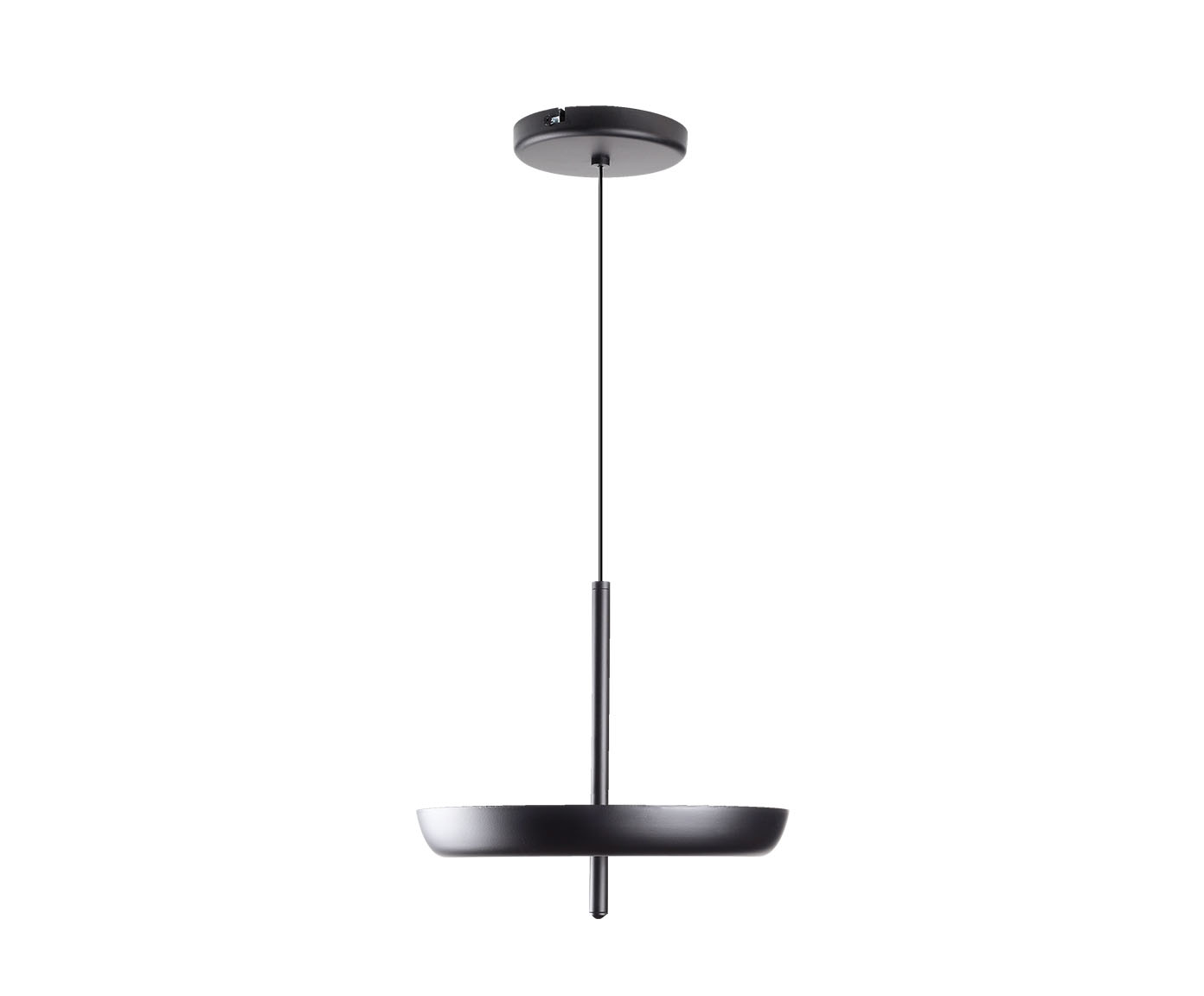 Pendente Dalu Indireto Bivolt I - Preto image number 1