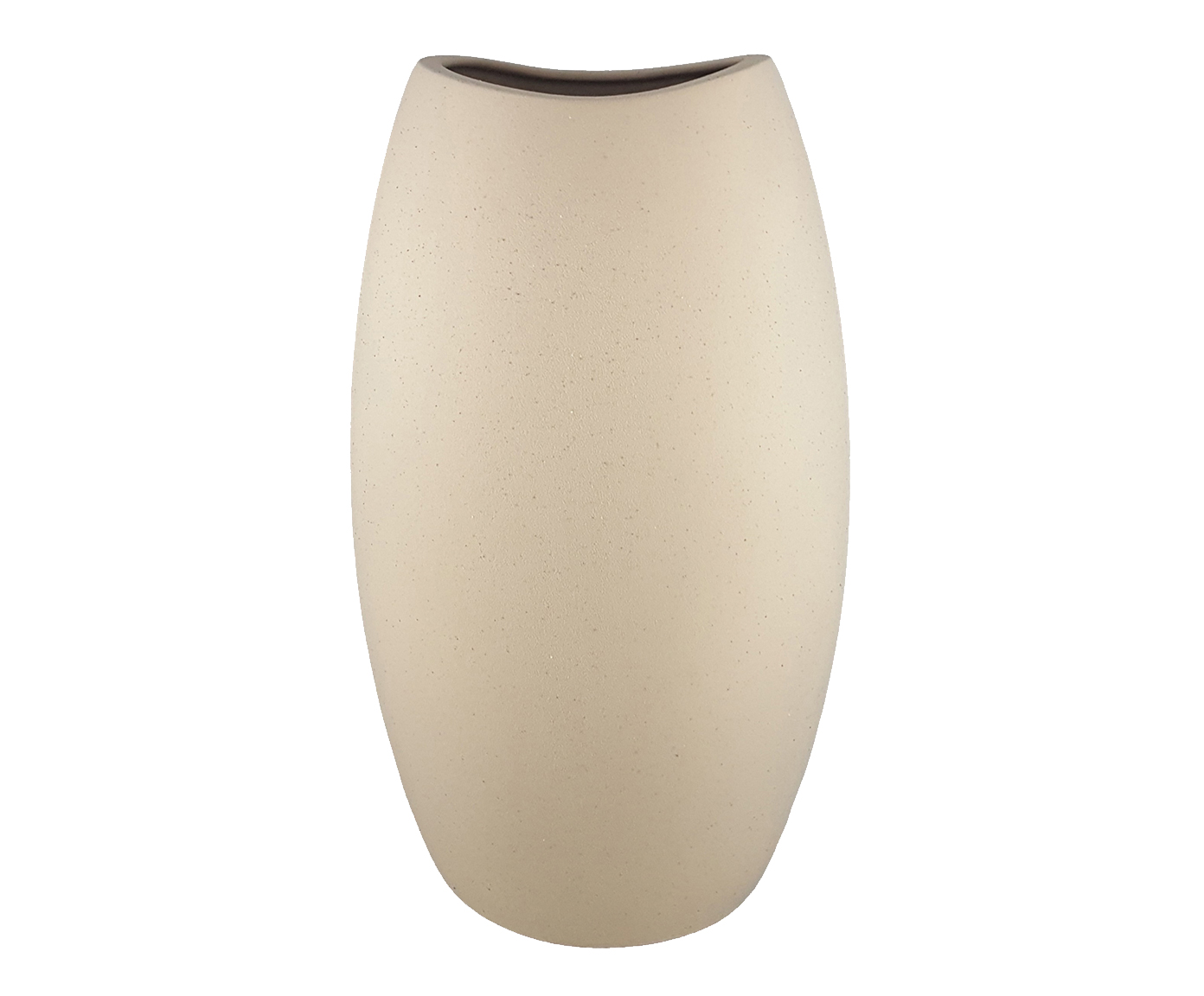 Vaso Elegante Liso II Bege image number 0