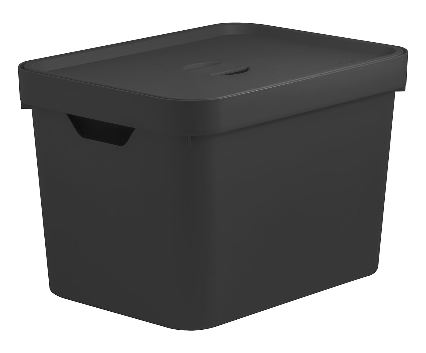 Caixa Organizadora Cube com Tampa Preto - image 0