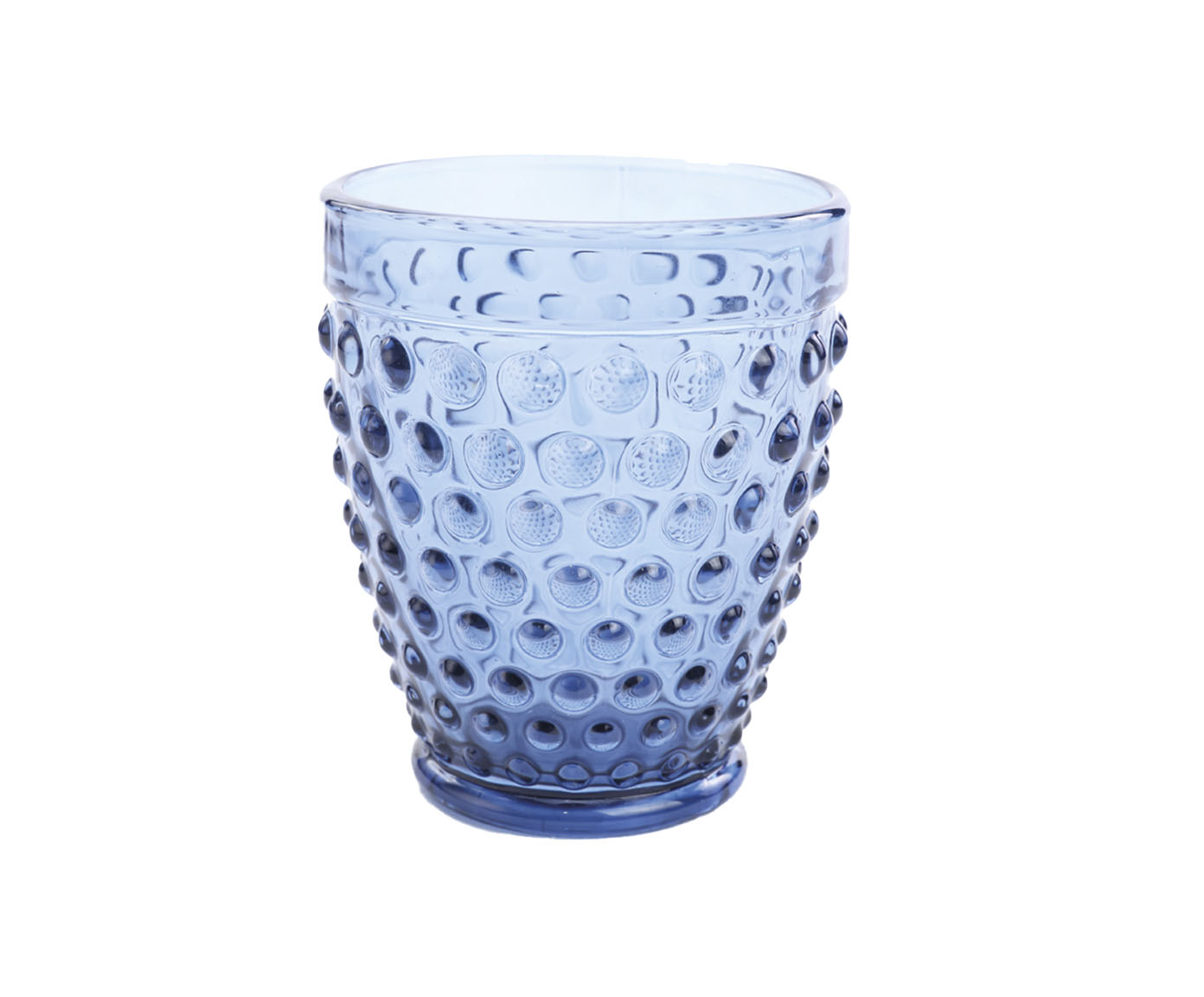 Copo Baixo Bolhas Azul - 290ml - image 0