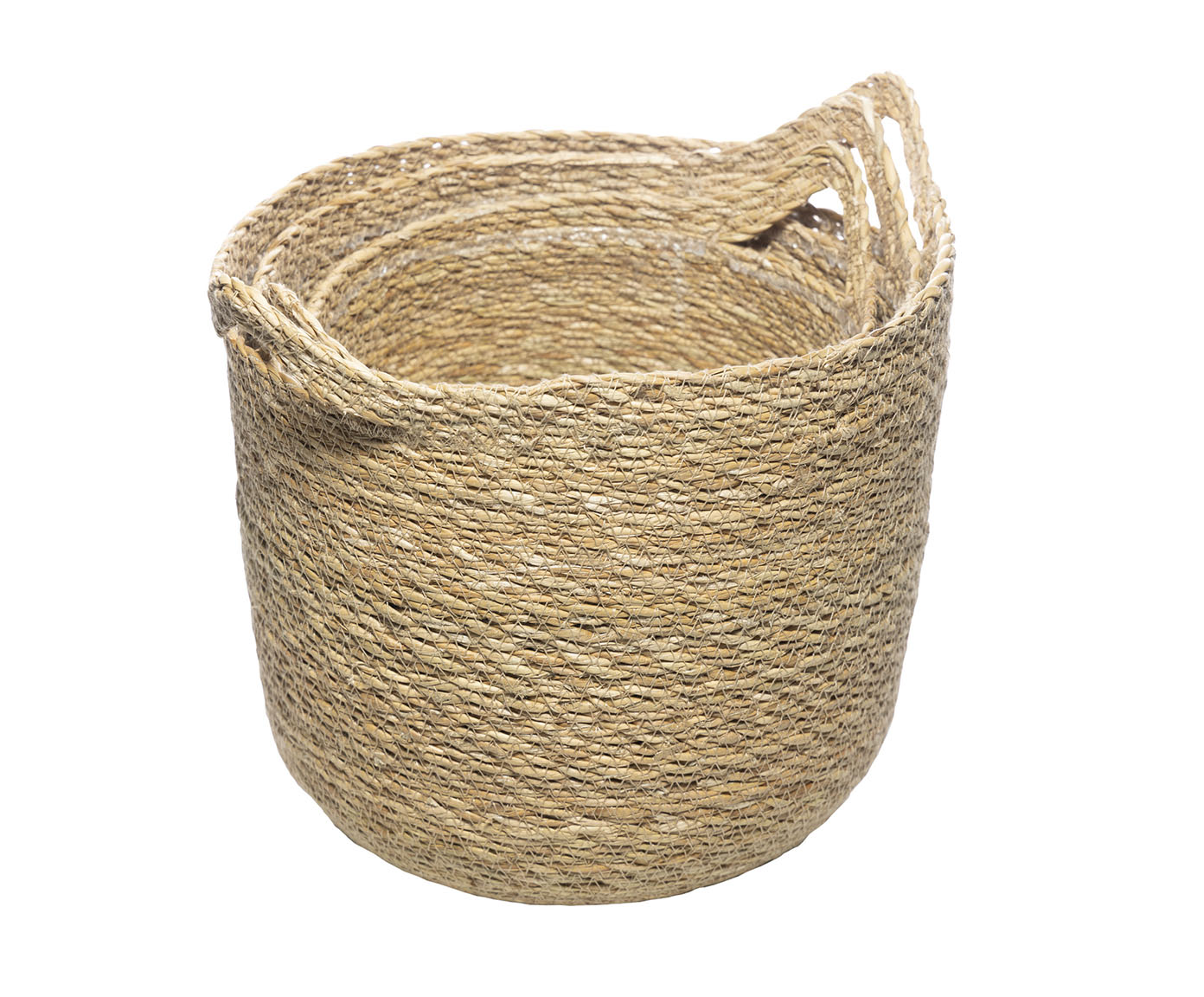 Jogo de Cachepots em Fibra Natural image number 5