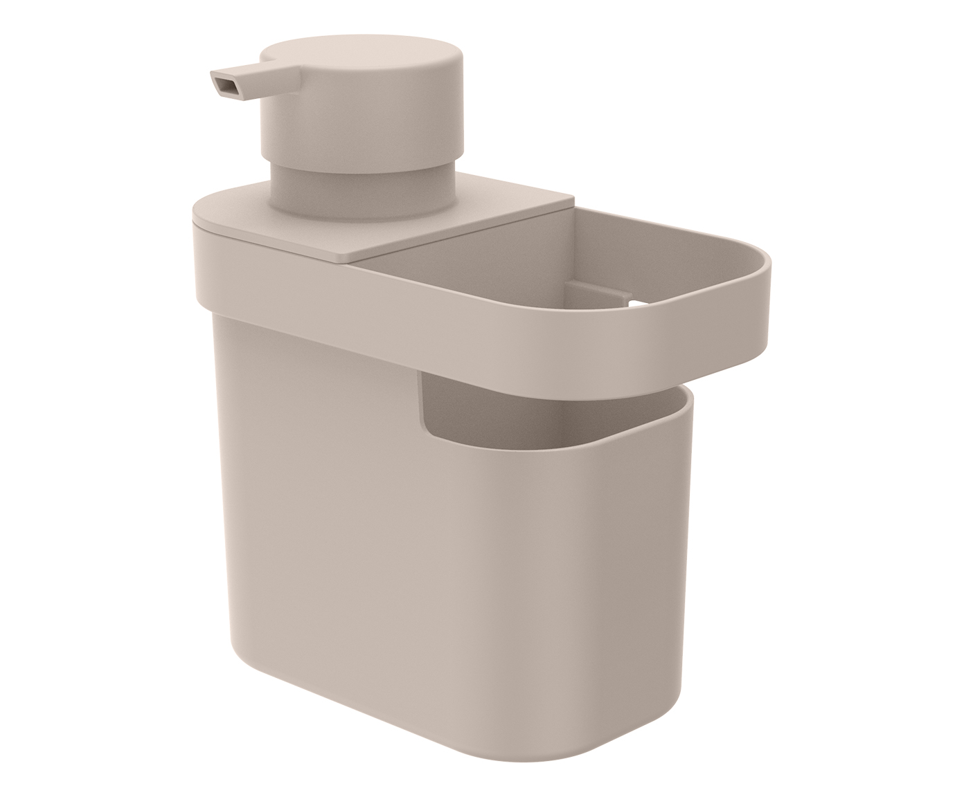 Dispenser de Detergente e Organizador Trium II Bege - image 0