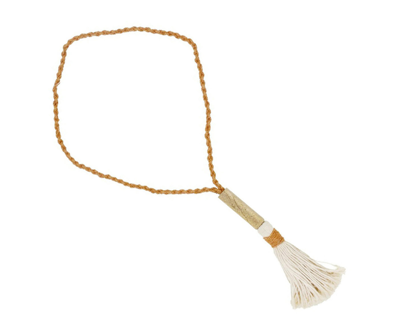 Corrente de Mesa em Juta - Branco - image 0