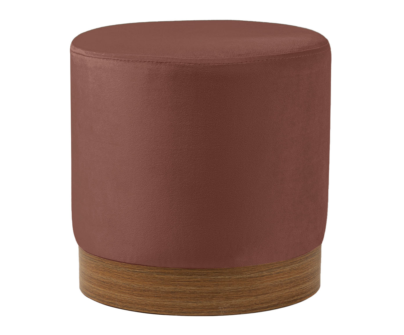 Puff em Veludo Harlow Pequeno Rose image number 0
