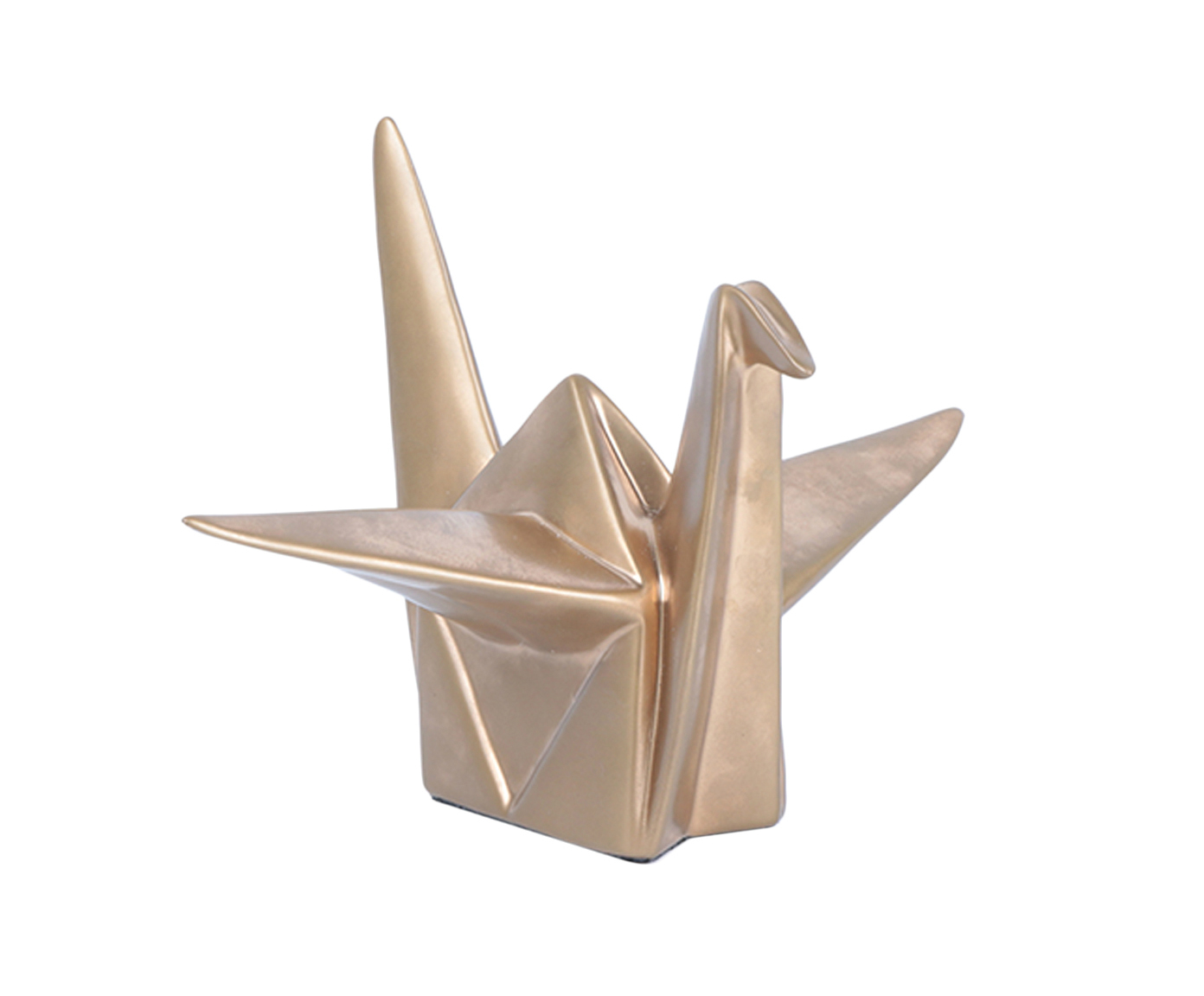 Adorno Origami P&aacute;ssaro Dourado - image 0