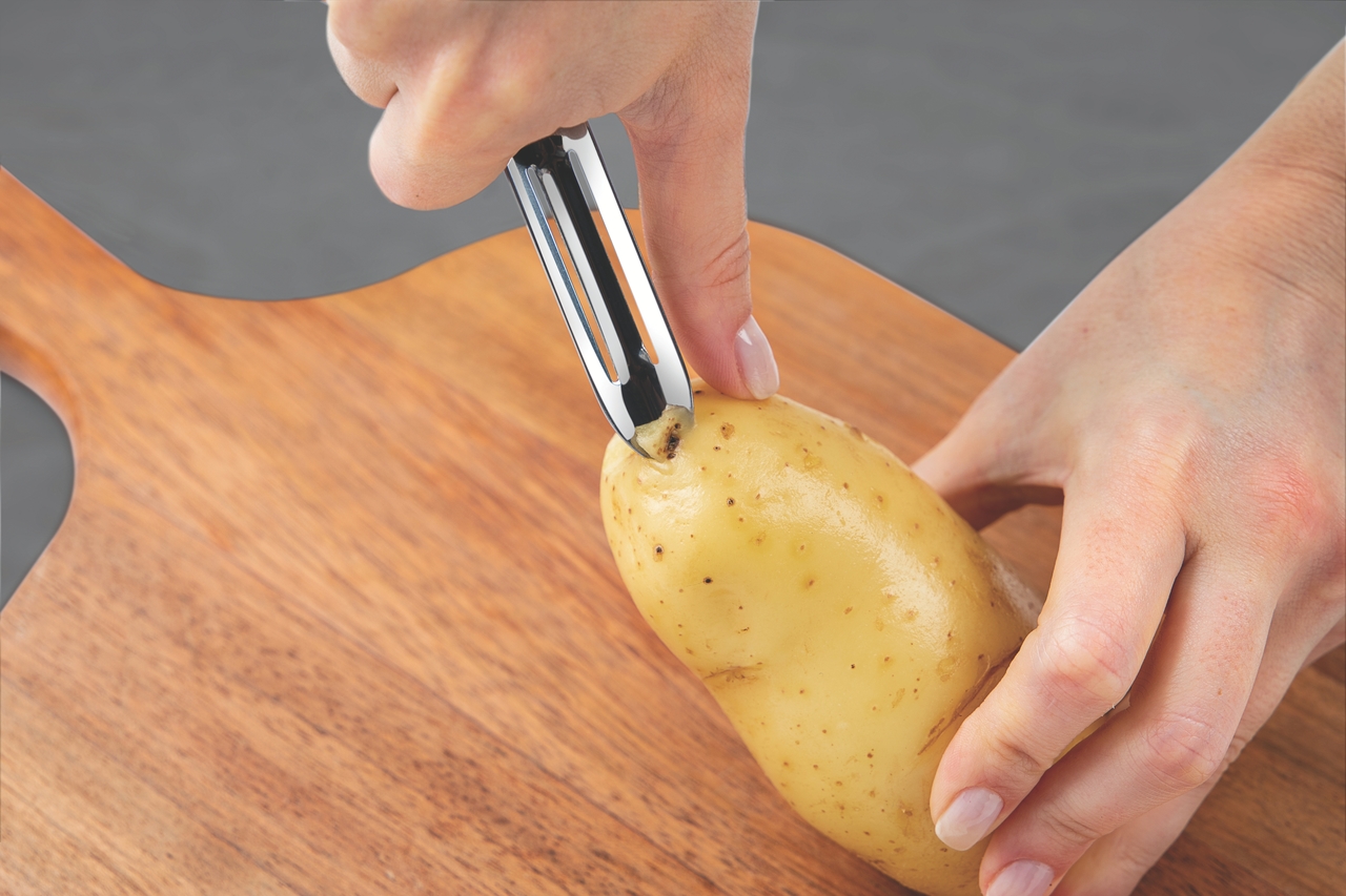 Descascador de Batata em Inox Bedya - Prata image number 2
