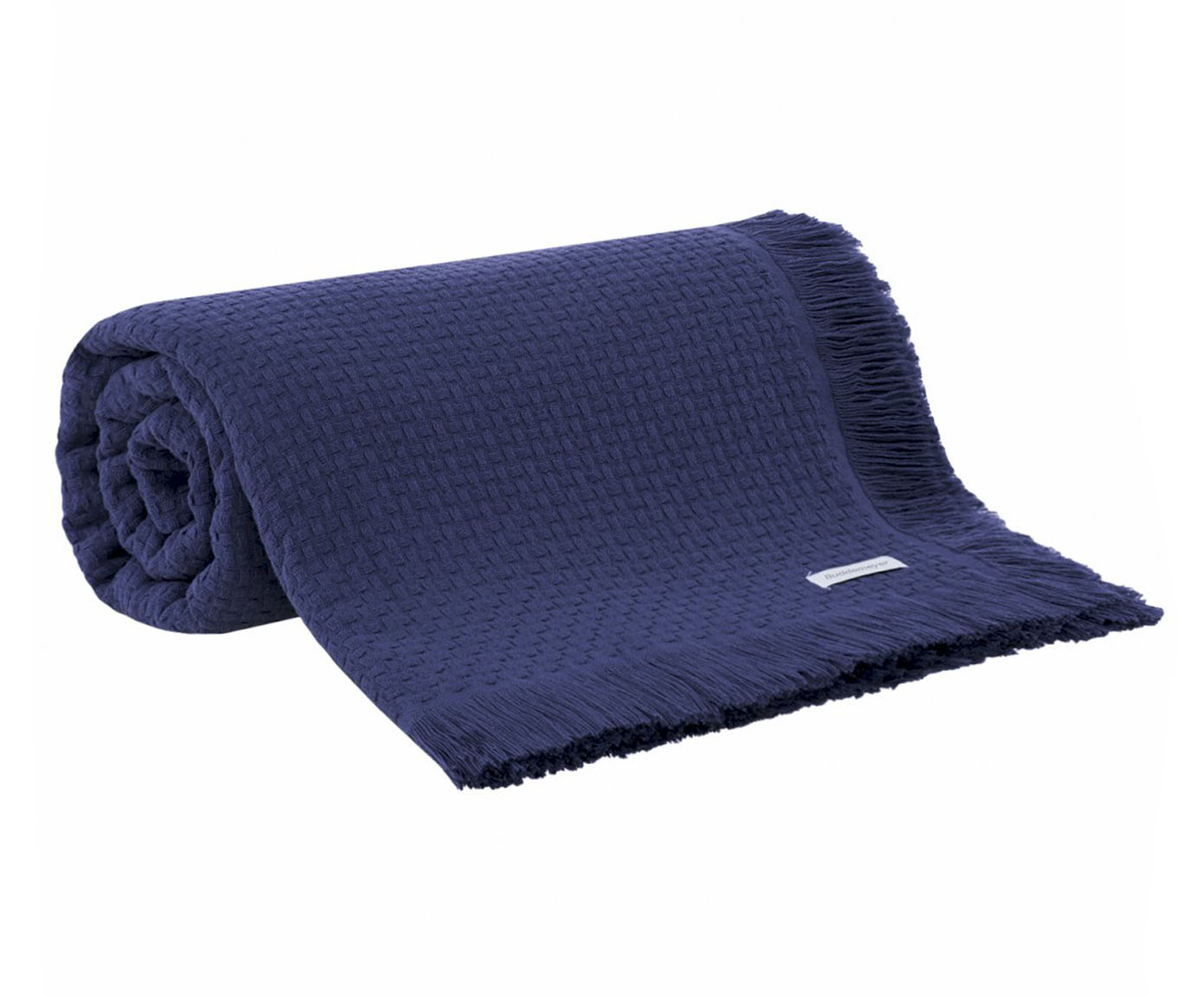 Colcha In Design Franja Azul - image 0