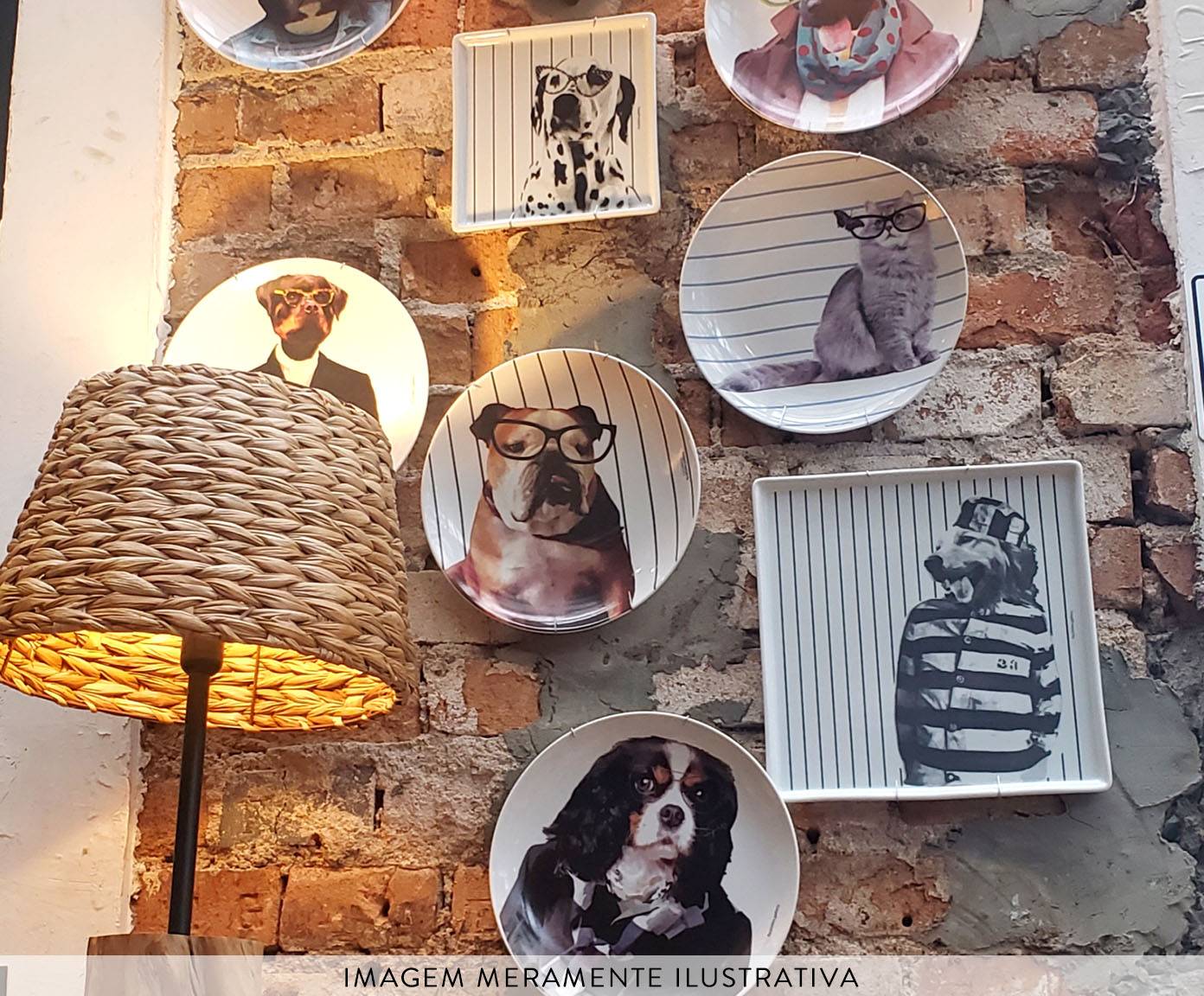 Prato de Porcelana Golden Retriver Prisoner image number 3