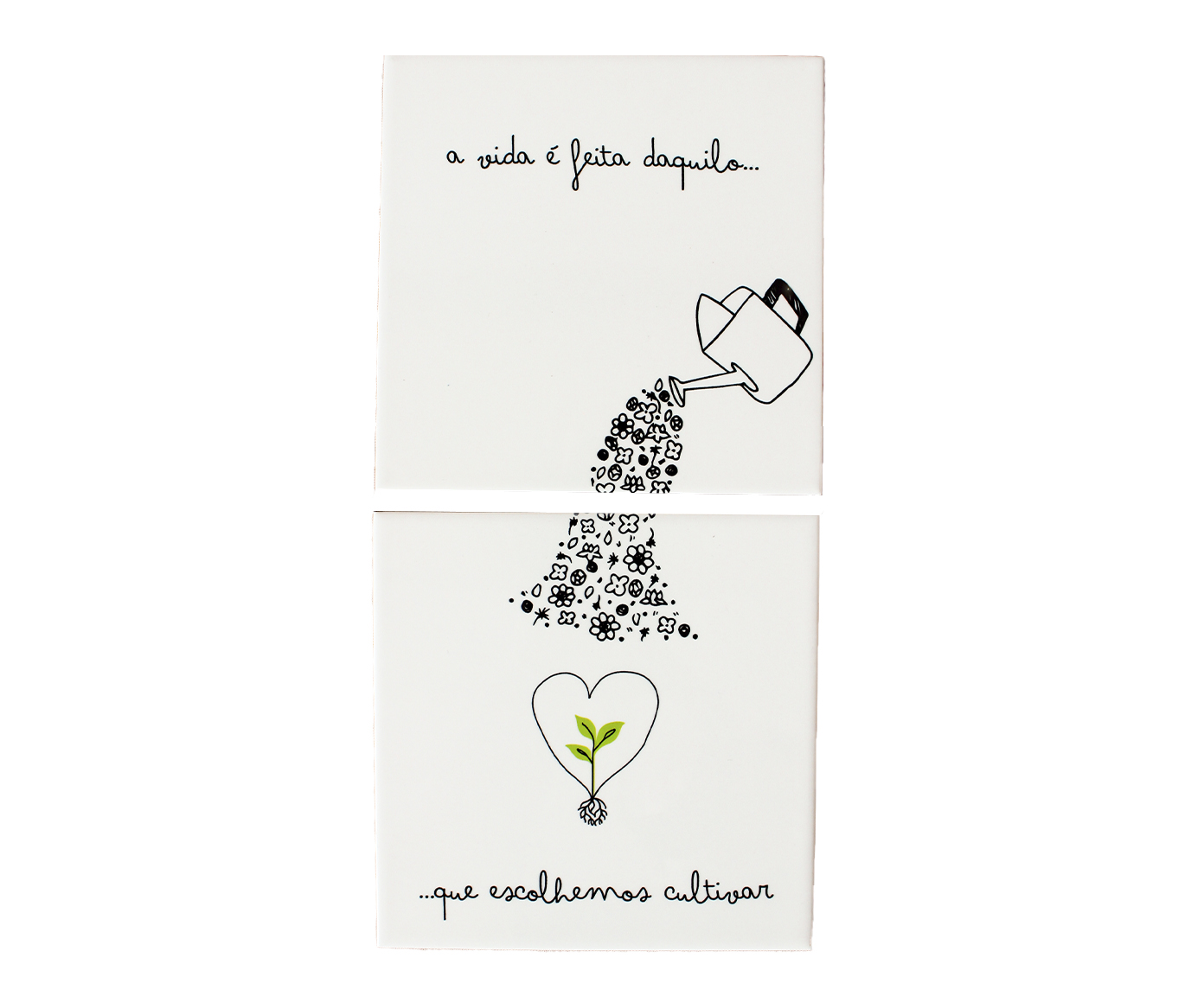 Conjunto de Azulejo Decorativo "Cultivar" - image 0