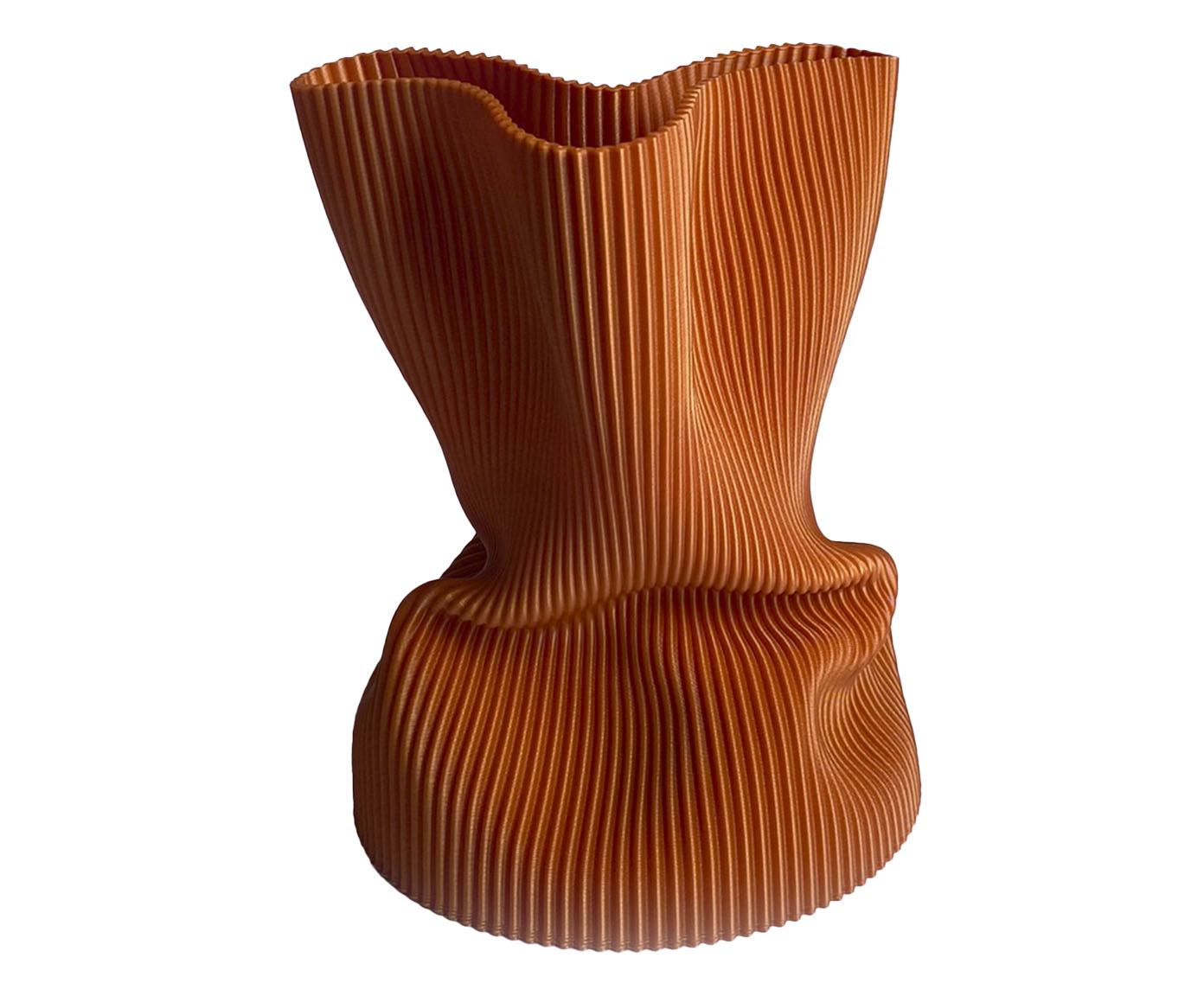 Vaso Amassadinho M&eacute;dio Terracota image number 0