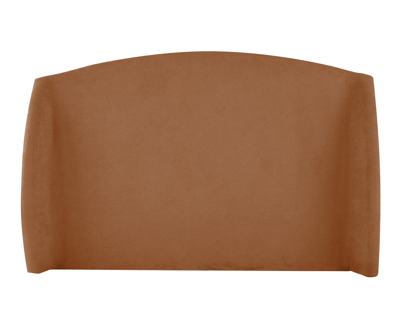 Cabeceira em Boucle Aveludado Smooth Terracota image number 0
