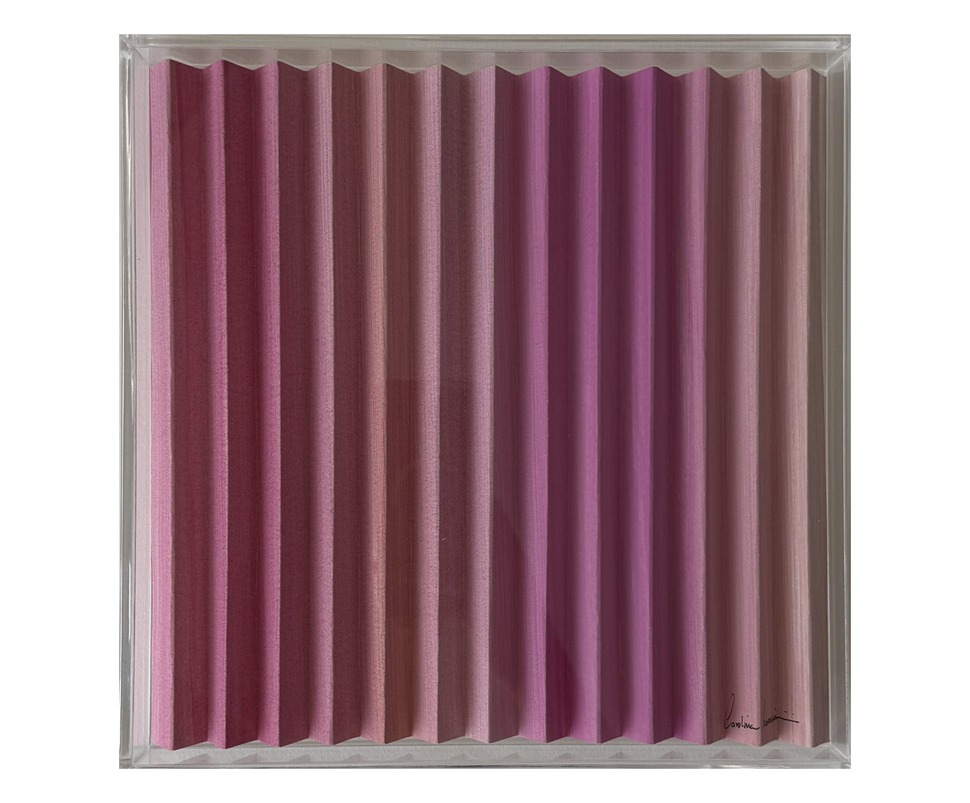 Quadro Degrad&ecirc; Rosa B image number 0