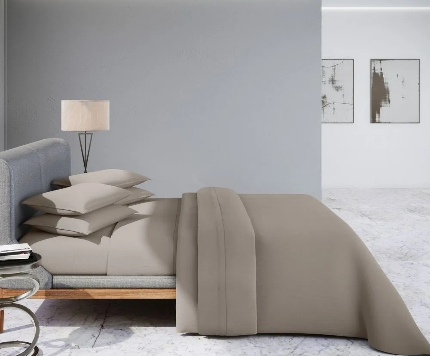 Jogo de Cama The Trim Bege 300 fios - image 1