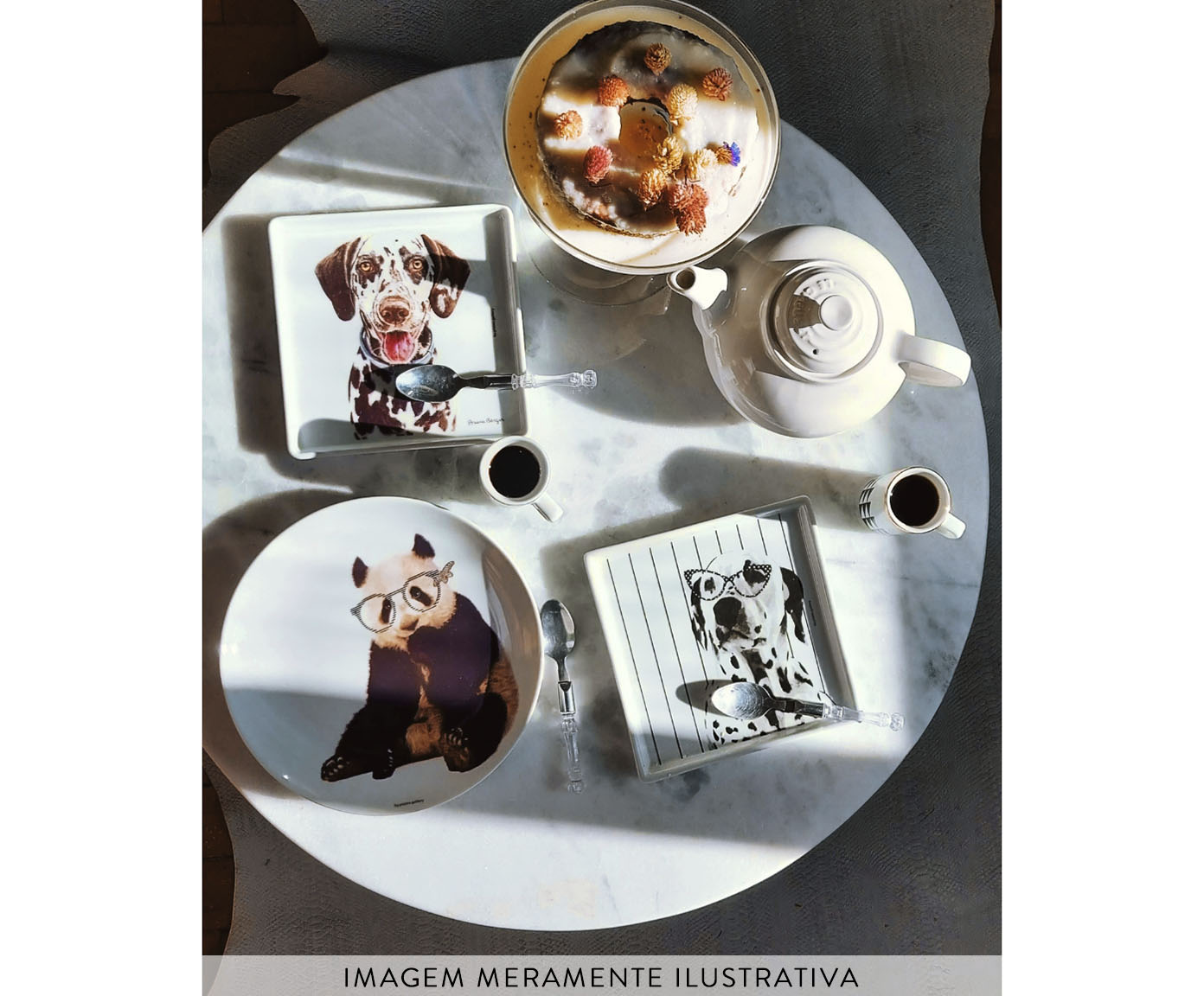 Prato de Porcelana Dalmatian image number 3