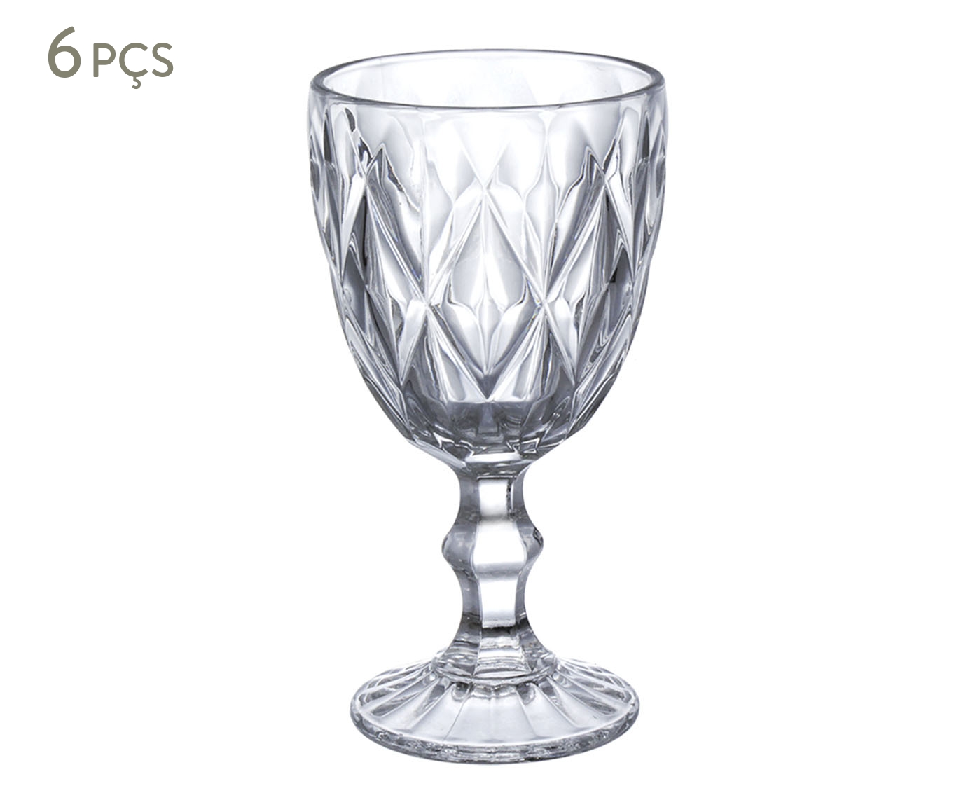 Jogo de Ta&ccedil;as para Vinho Diamo - image 0