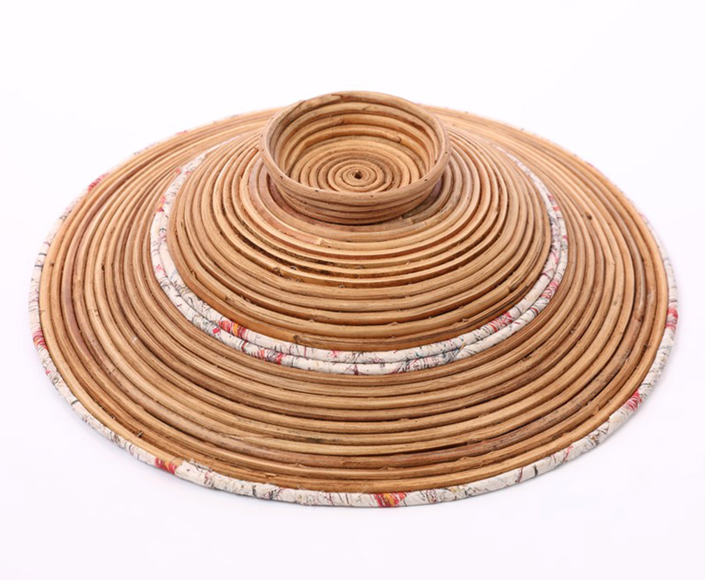 Cesto em Rattan Nature image number 6