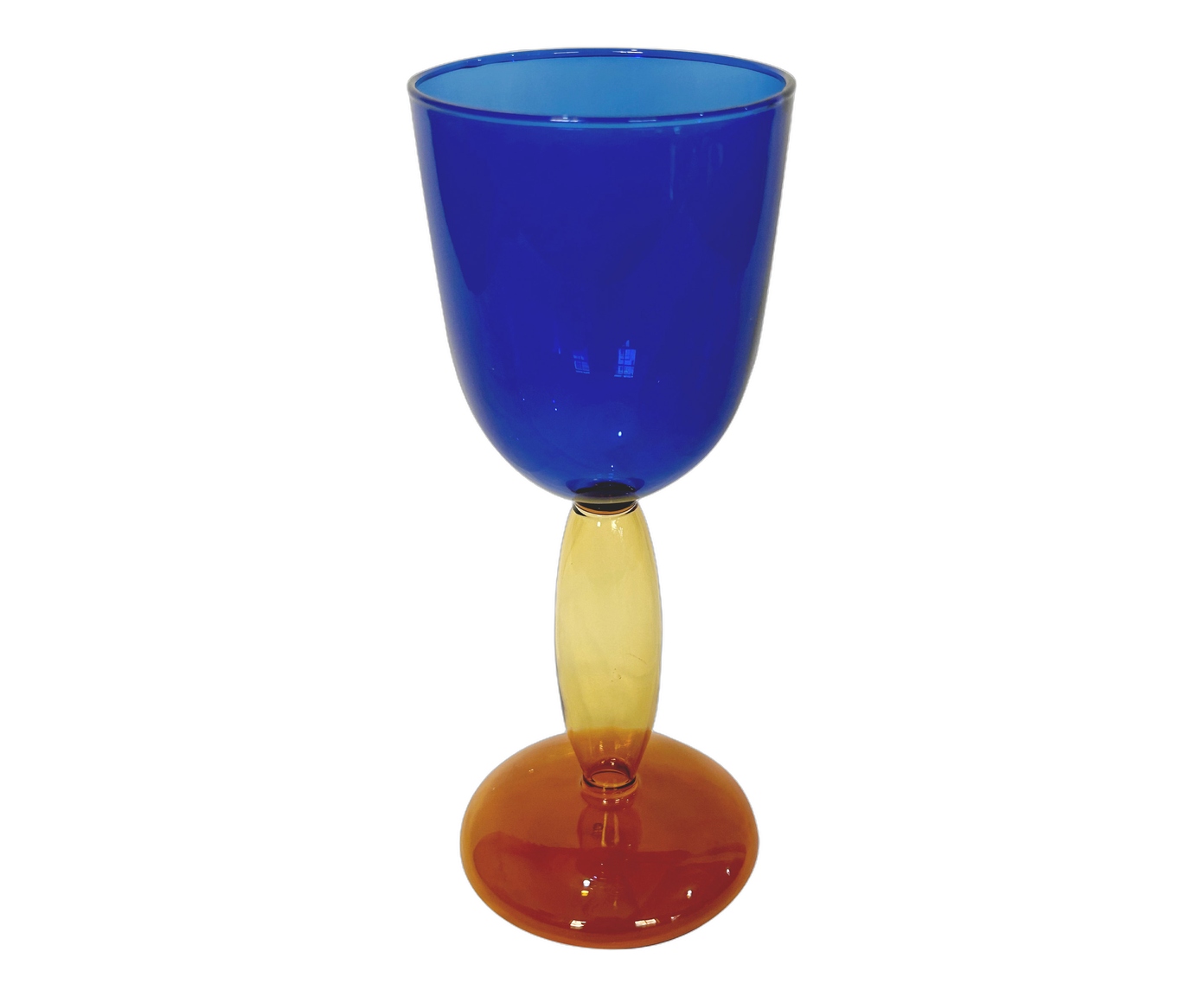 Ta&ccedil;a em vidro borossilicato colorido image number 0