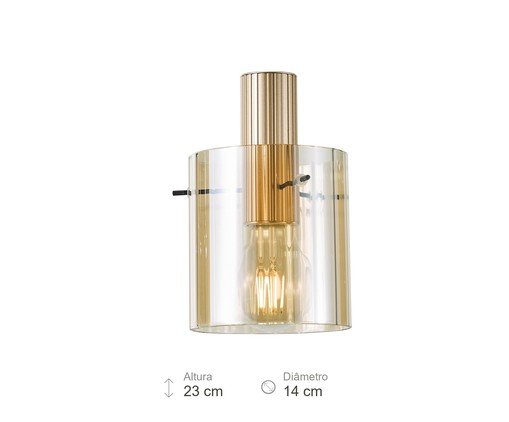 Pendente Orso Champanhe e Dourado image number 6