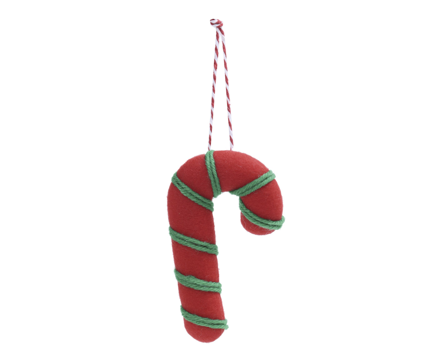 Enfeite para Pendurar Candy Cane Vermelho e Verde image number 0