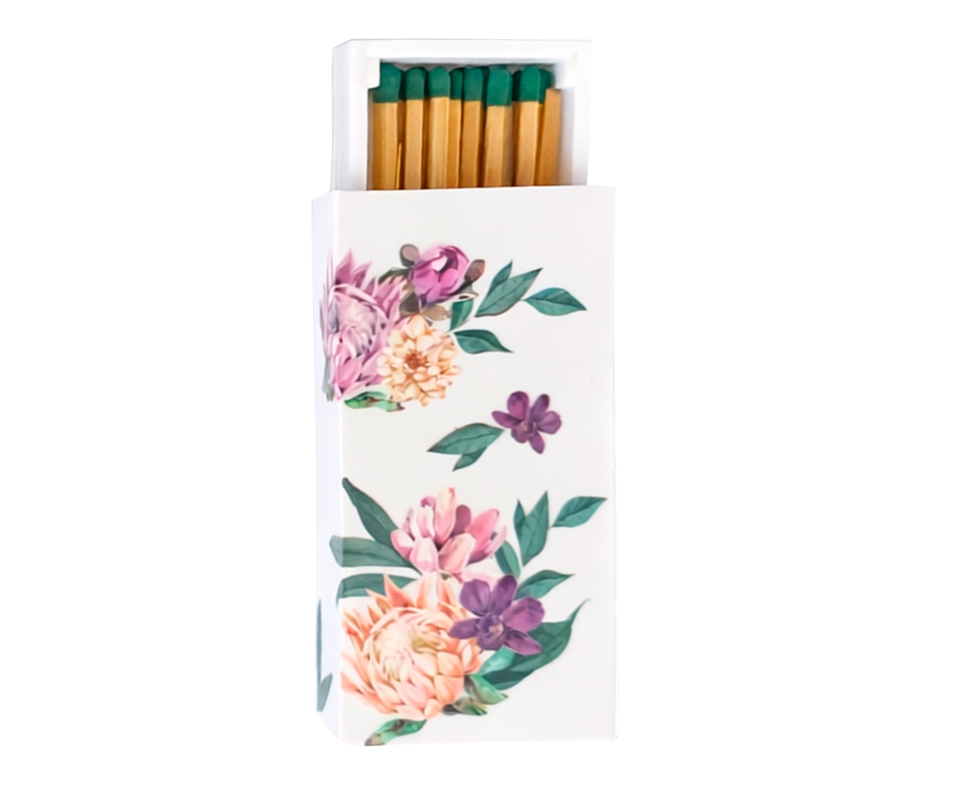 Caixa para F&oacute;sforos Protea Rosa image number 1