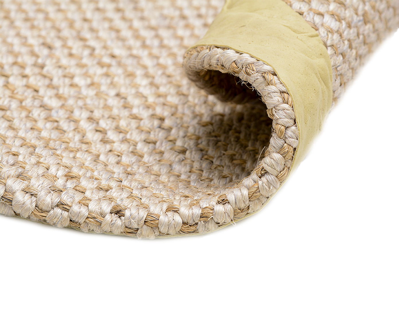 Tapete Redondo em Sisal com Dobra Virada Naturali - Mhd image number 2