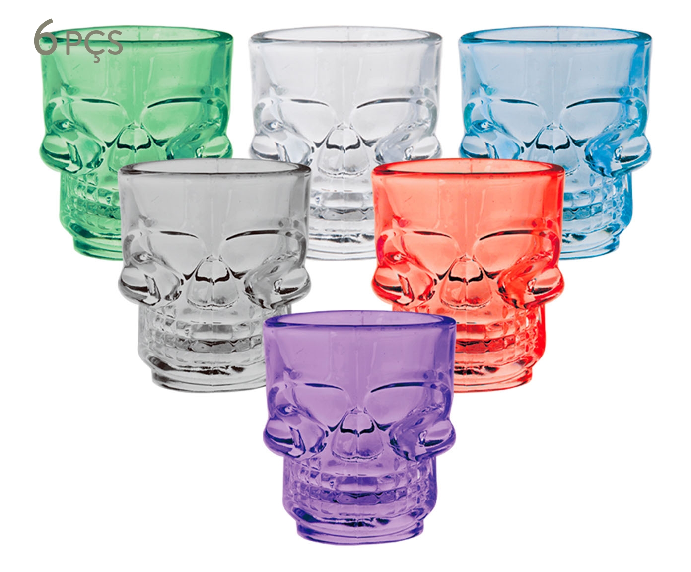 Jogo de Copos para Shot Skull Mug image number 0