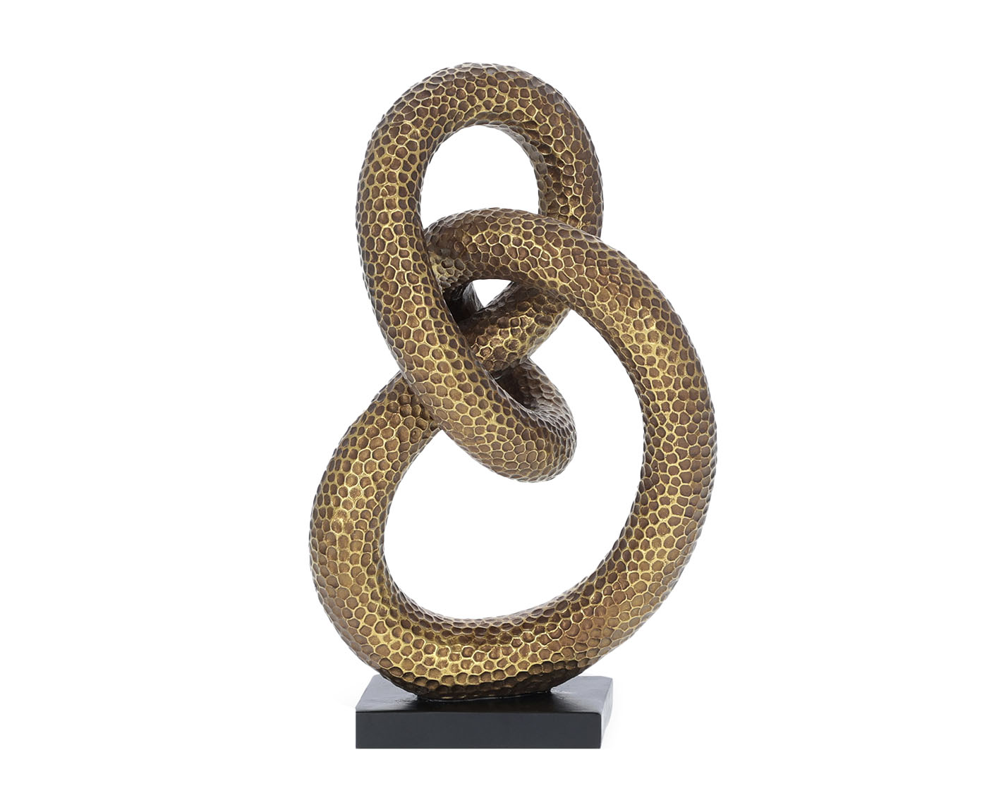 Escultura Abaet&eacute; Dourado image number 0