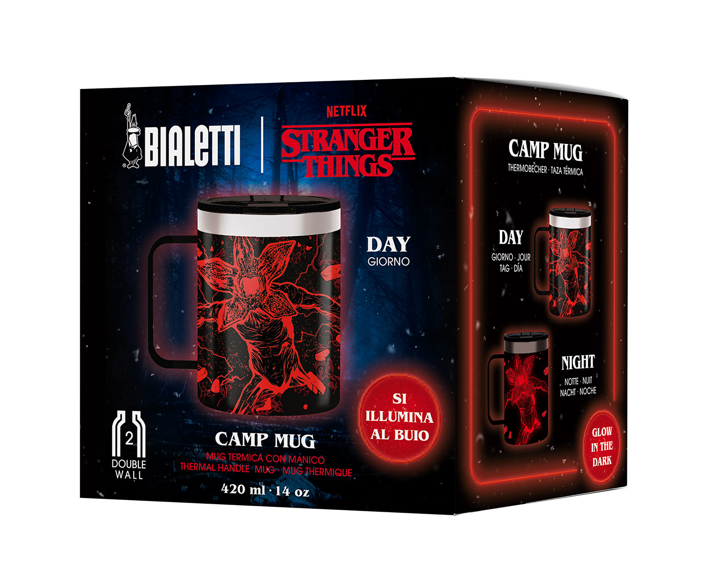 Mug de A&ccedil;o Inox Stranger Things image number 1