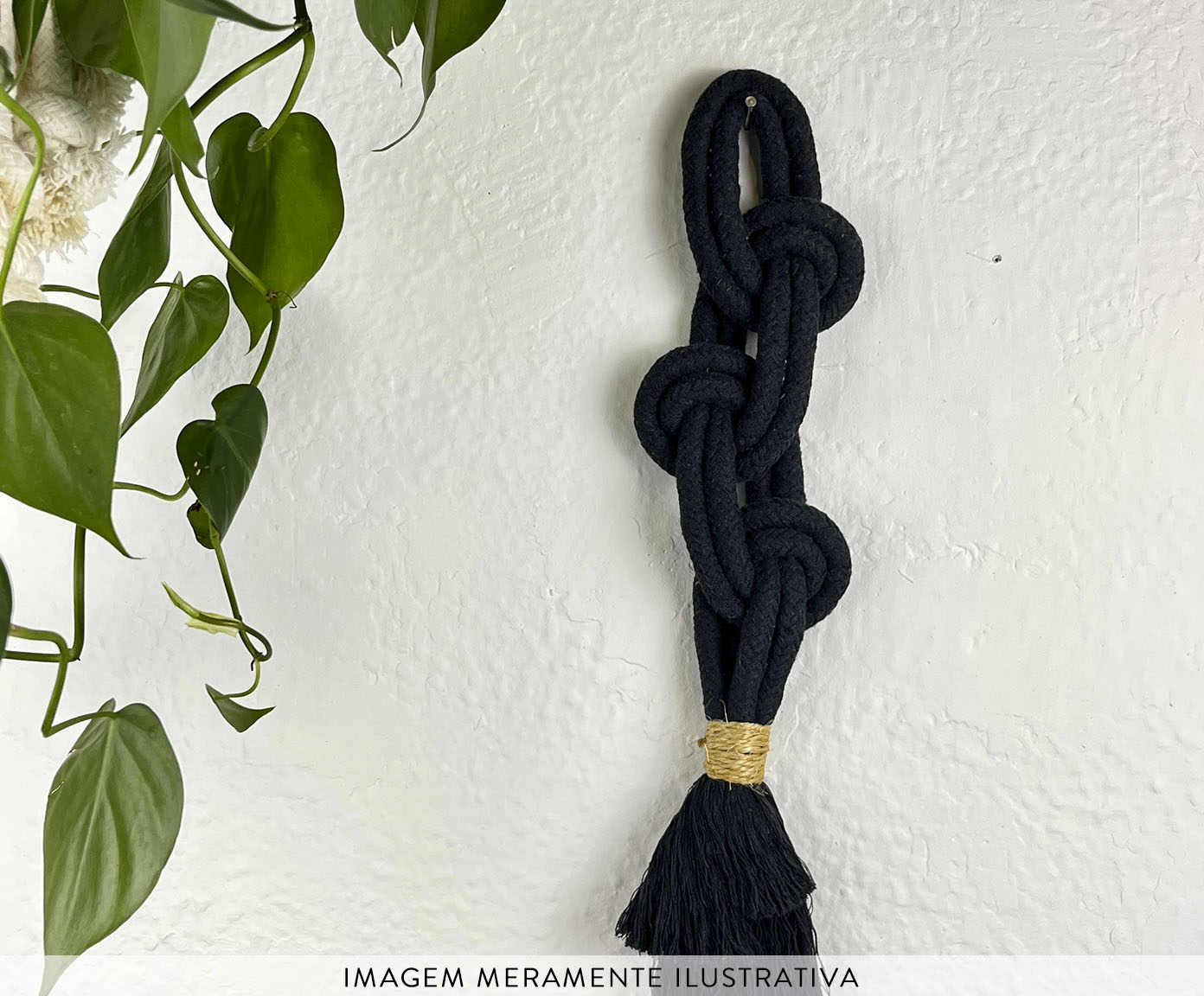 Adorno de Parede Kiss Preto - image 1