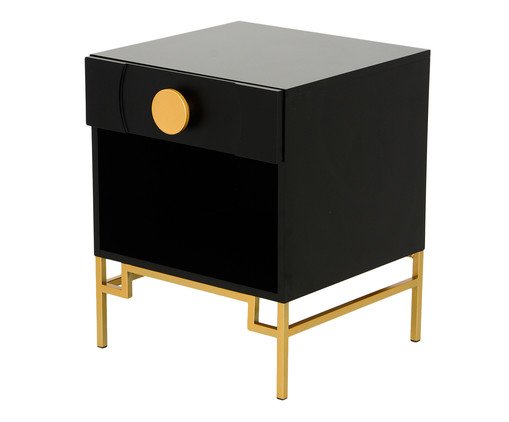 Mesa de Cabeceira Cerchio D'Oro com Nicho image number 2