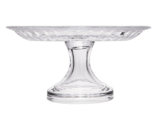 Prato em Cristal com Tampa Imperial Transparente image number 3