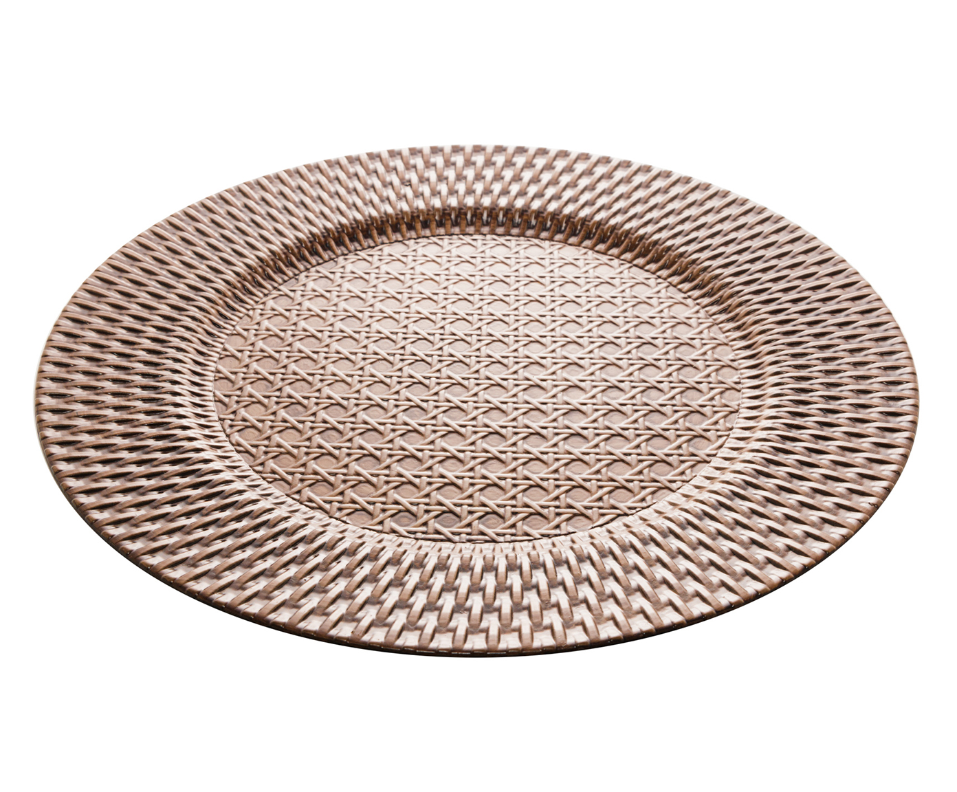 Sousplat Rattan Marrom image number 1