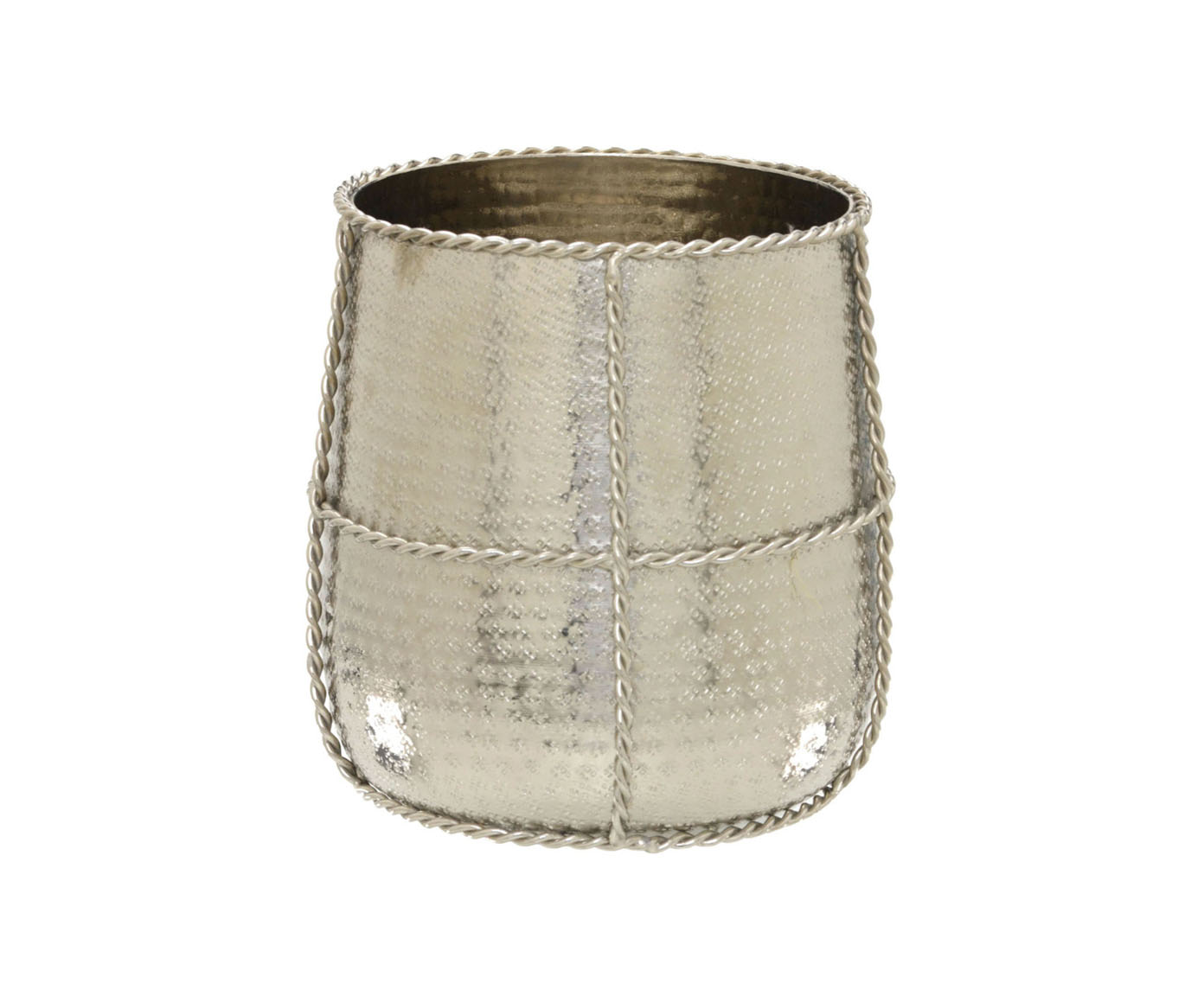 Vaso Decorativo Prateado image number 0