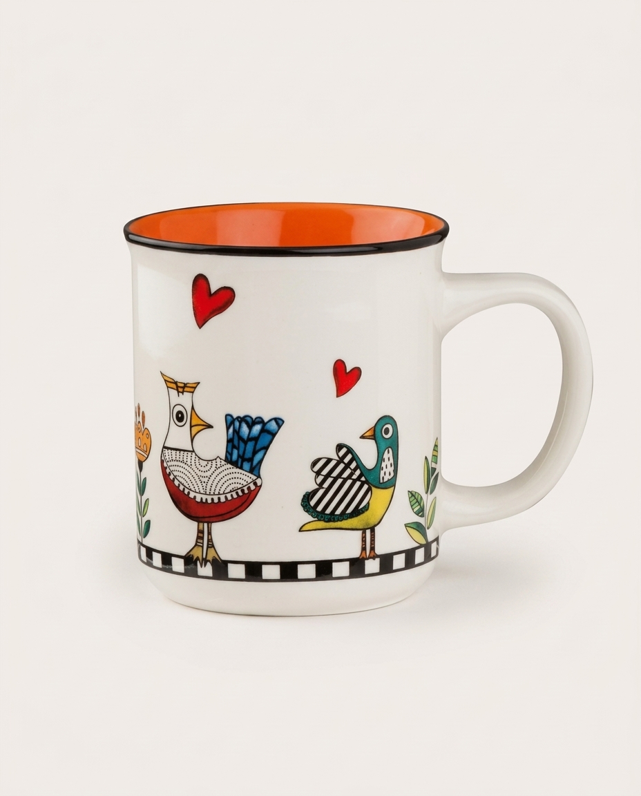 Mug Cocorico Laranja image number 4
