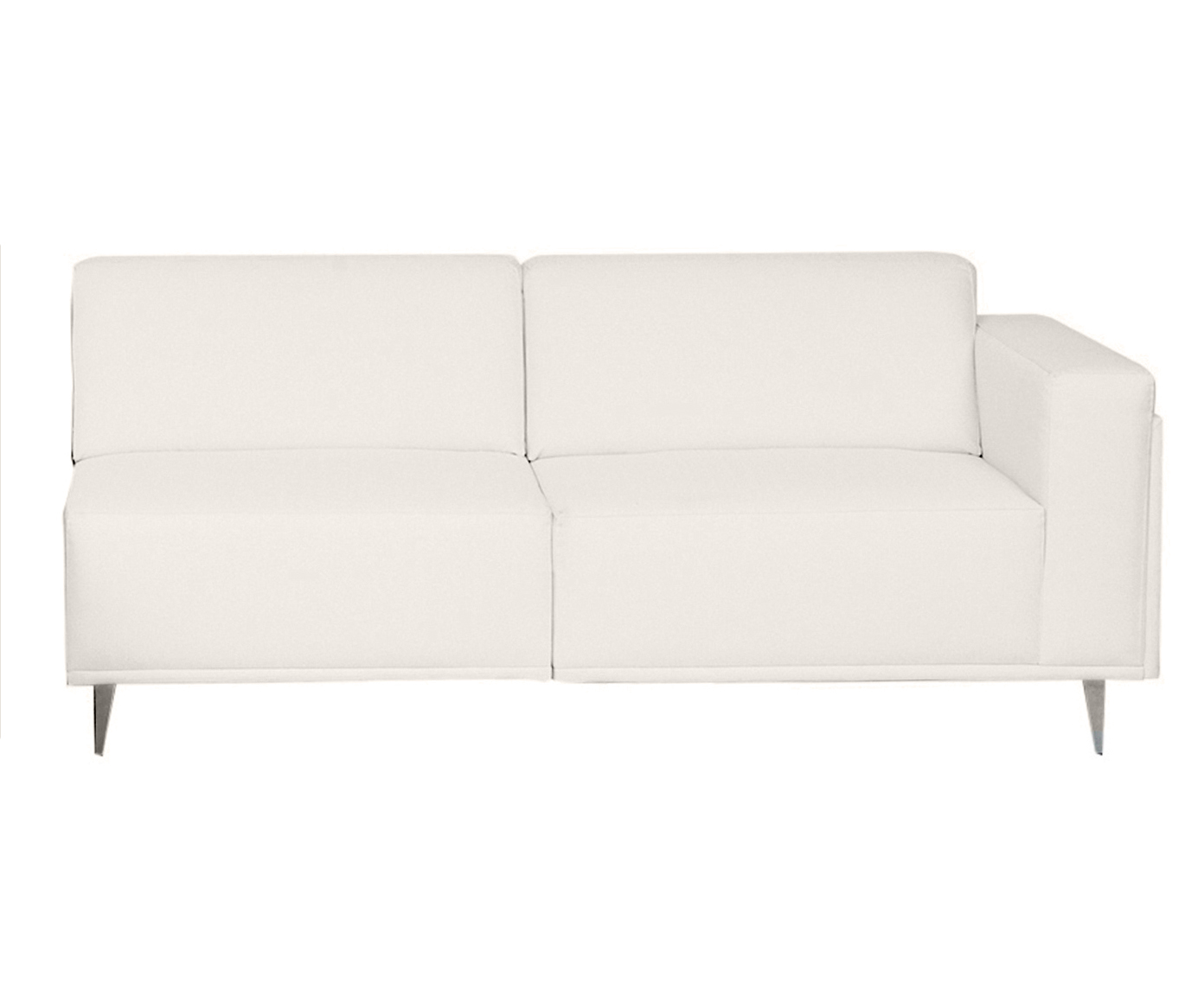 Sof&aacute; Modular com Chaise Ant&ocirc;nio Ch&aacute; Branco image number 7