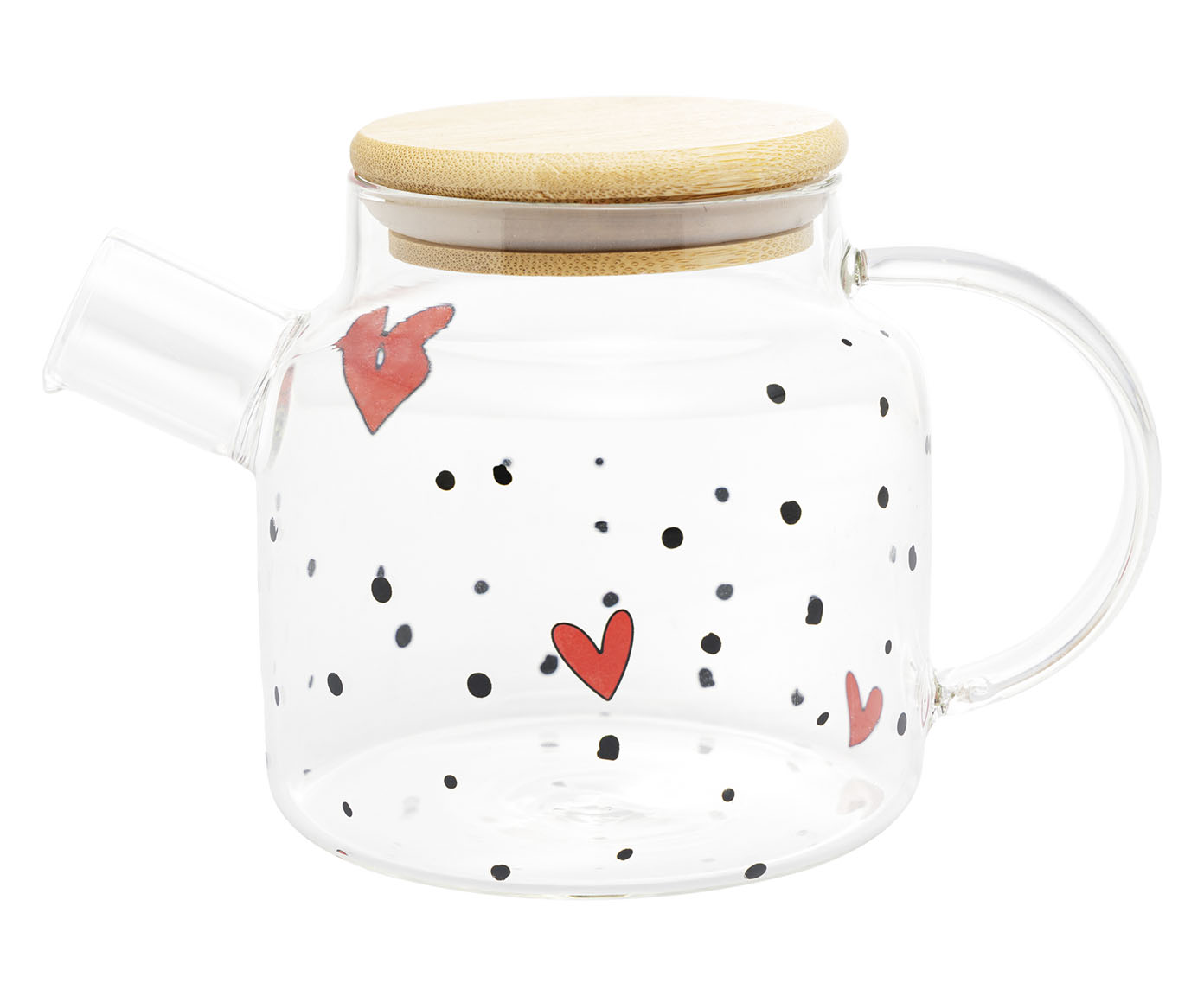 Chaleira com Tampa de Bambu Heart image number 0