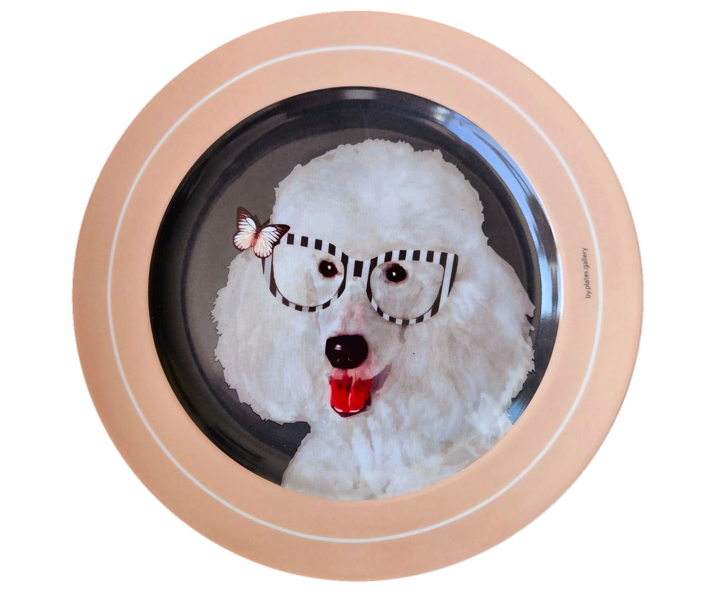 Prato em Porcelana Poodle Margareth - image 0