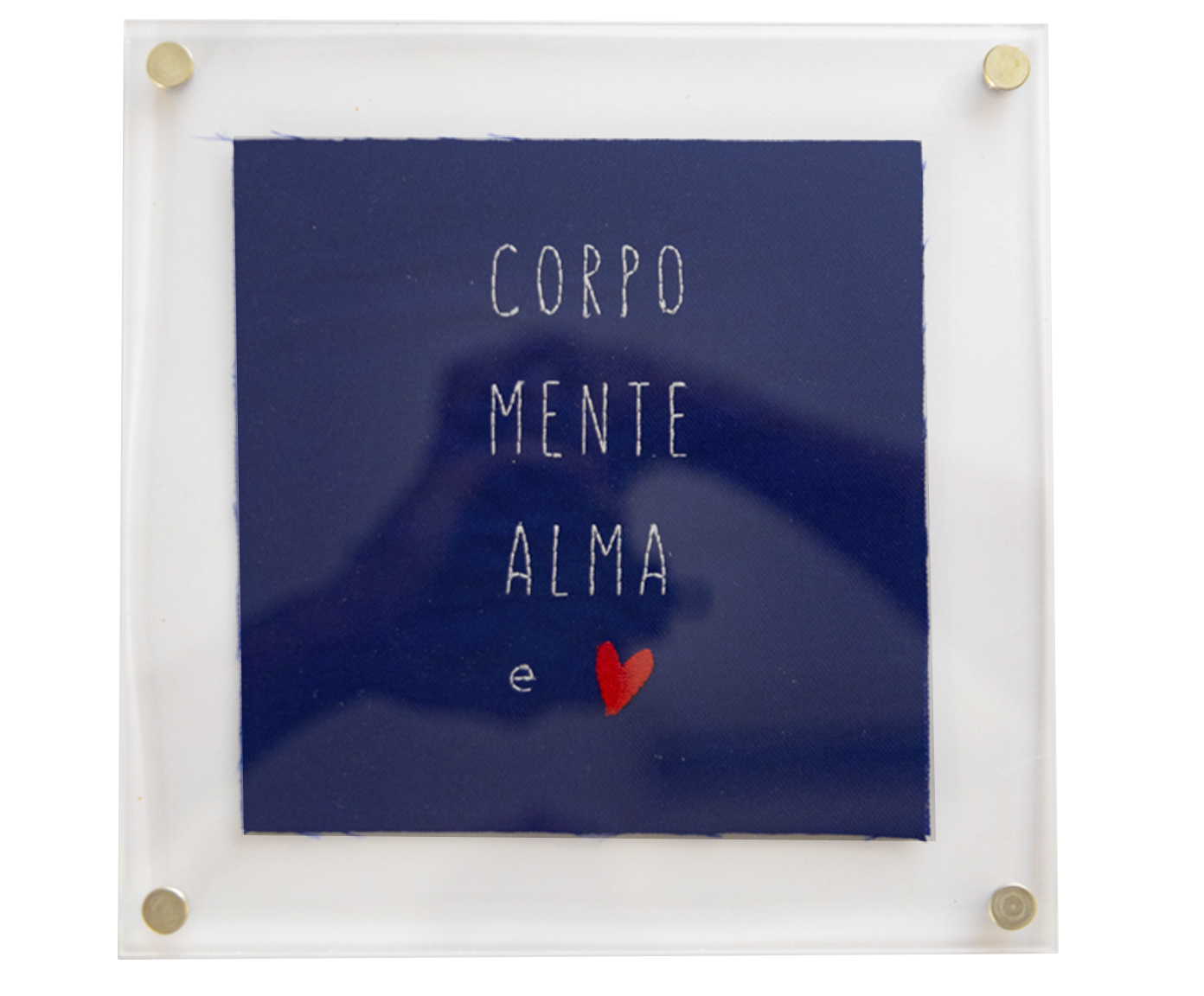 Quadro em Acr&iacute;lico "Corpo, Mente, Alma e Cora&ccedil;&atilde;o" image number 0