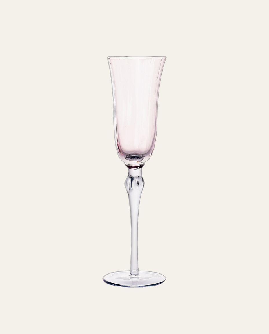 Ta&ccedil;a para Champanhe Renaissance Rosa e Cinza - image 0