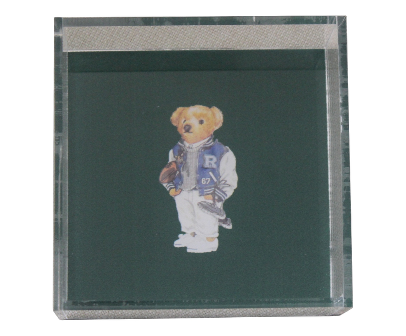 Bandeja Teddy Verde Musgo image number 0