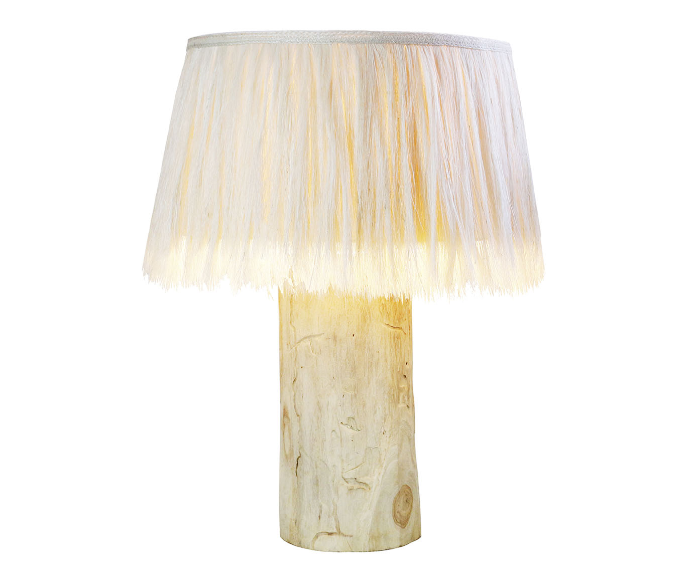 Lumin&aacute;ria de Mesa M&eacute;dia Trunk Natural Bivolt image number 0