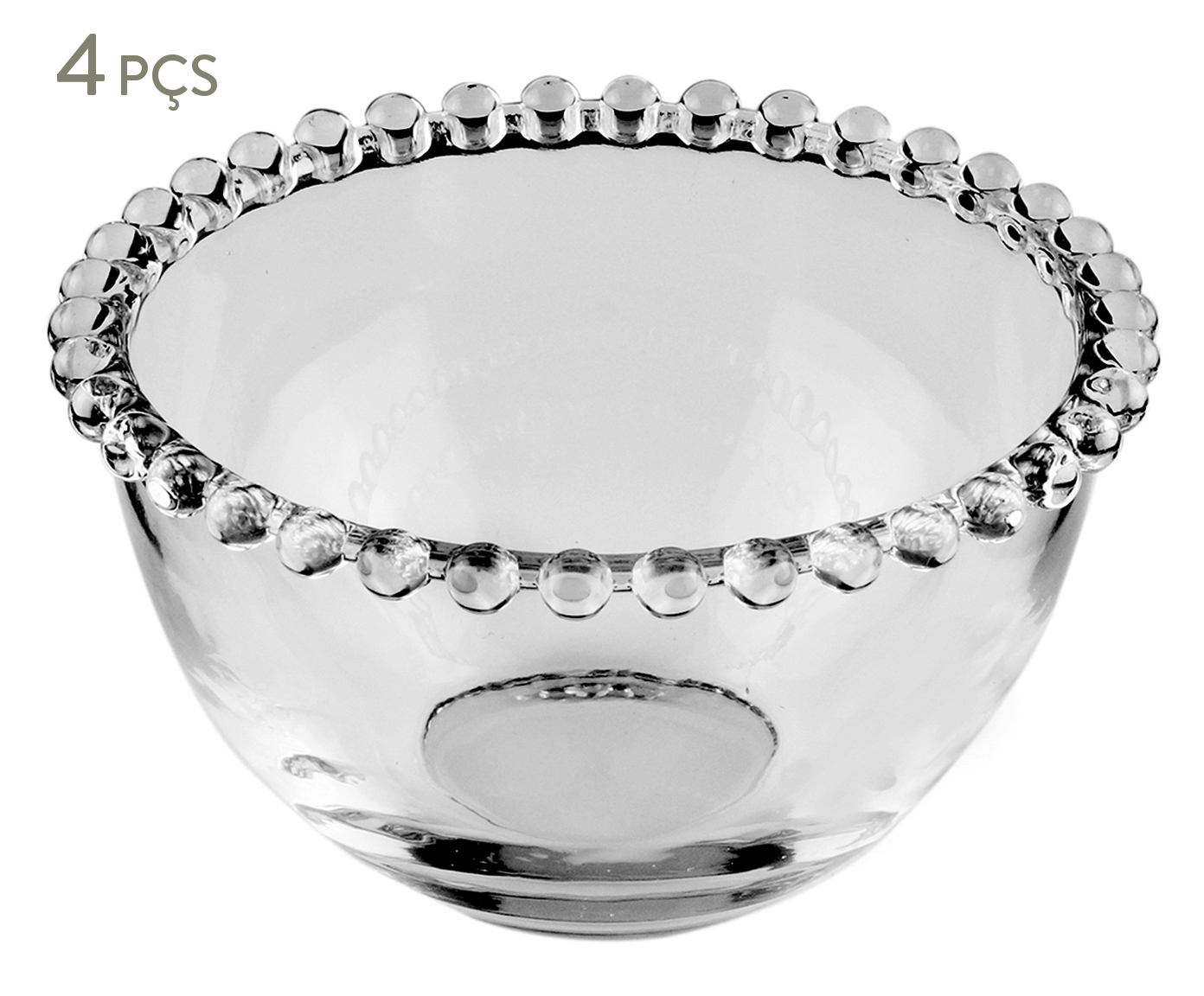 Jogo de Bowls Pearl - Transparente image number 0