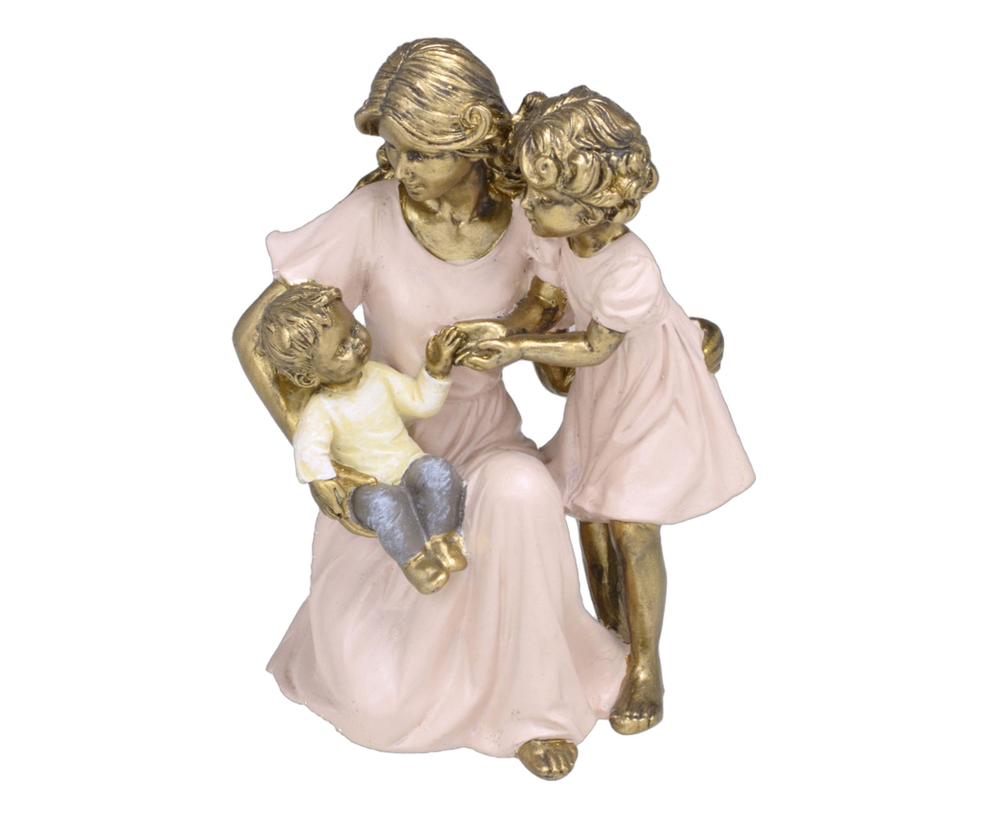 Fam&iacute;lia Decorativa Aconchego Dourado e Rosa - image 0