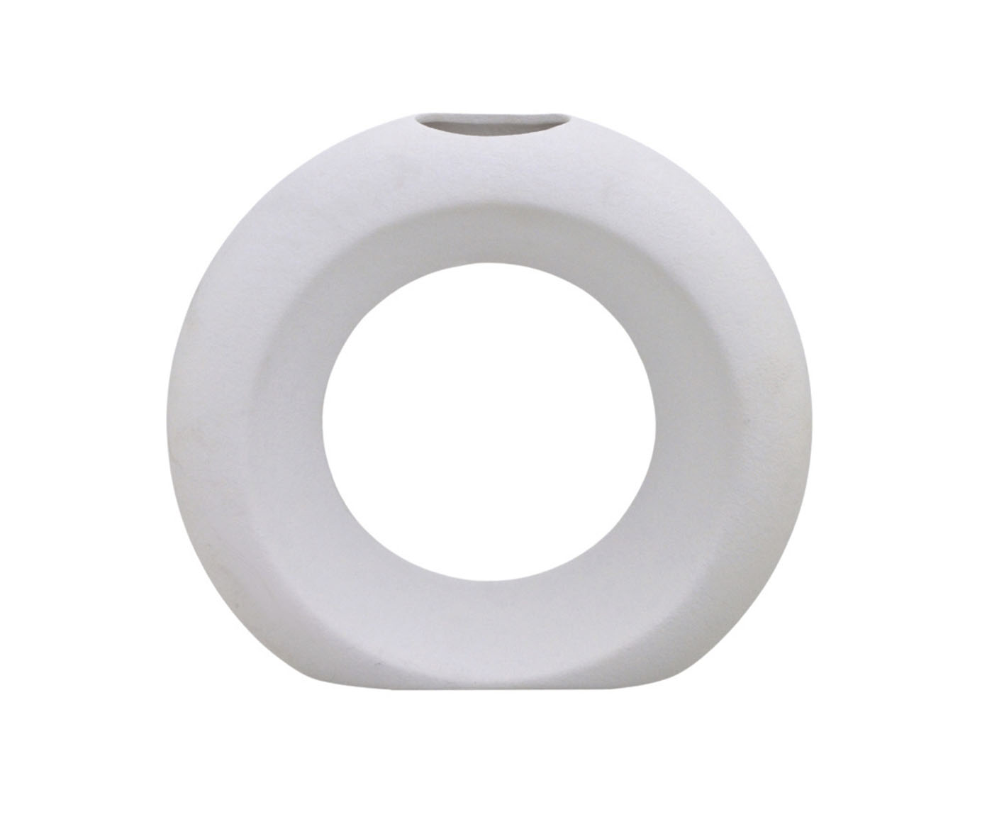 Vaso em Cer&acirc;mica Tor II - Off White - image 0